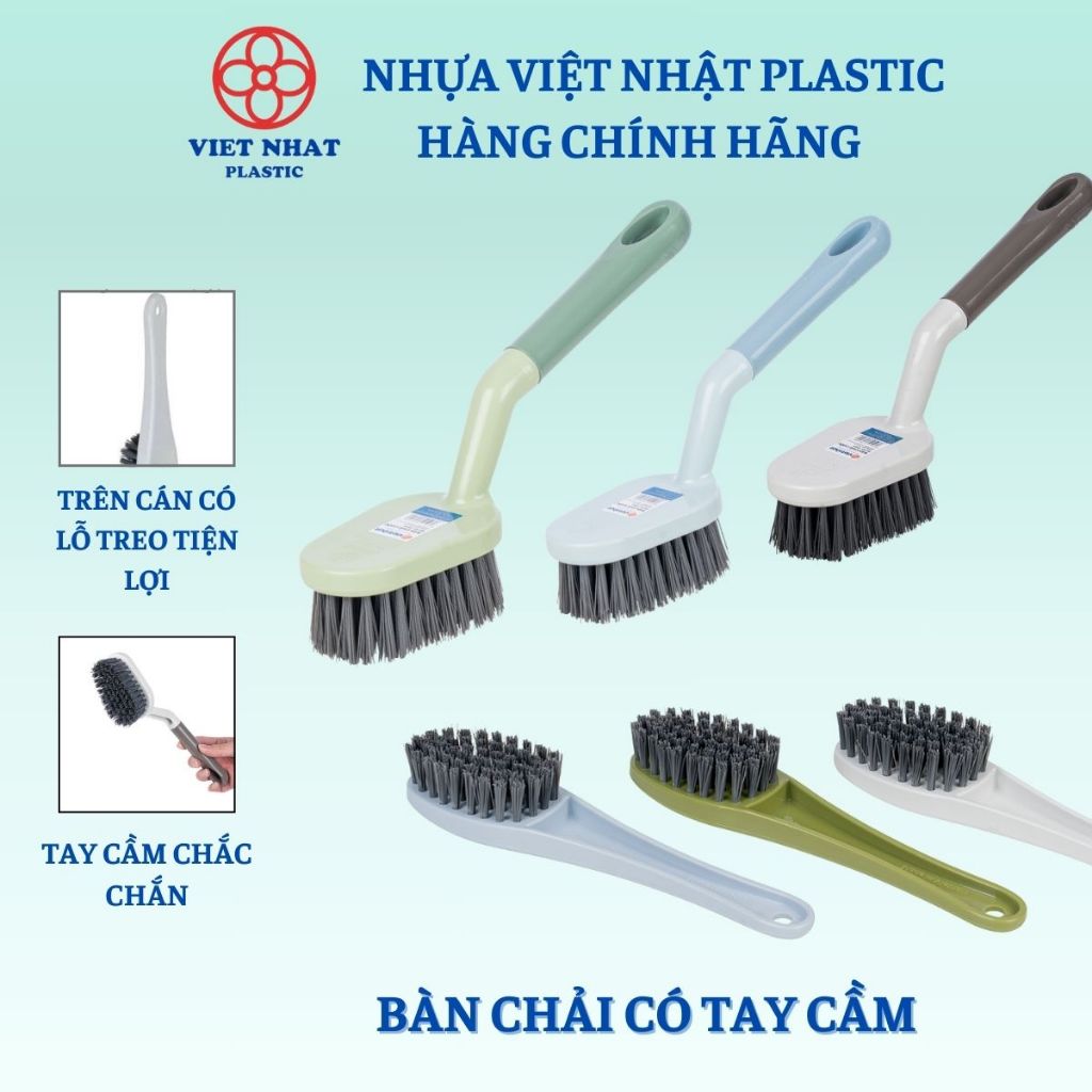 BÀN CHẢI CƯỚC ( 5864, 5867)- CÁN DÀI, CHÀ SÀN NHÀ VỆ SINH, CỌ NHÀ TẮM, BỒN CẦU, RỬA XE,-VIỆT NHẬT PLASTIC OFICIAL