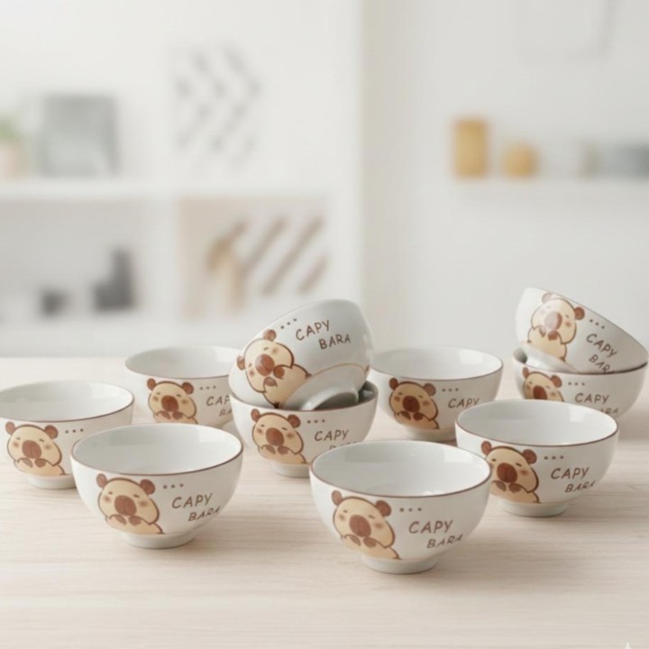 CHÉN CAPYBARA SIÊU DỄ THƯƠNG