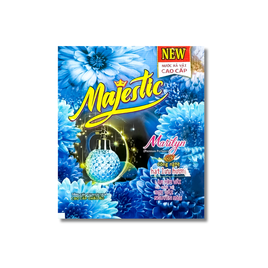 DÂY 10 GÓI NƯỚC XẢ VẢI MAJESTIC MARILYN (GÓI 20G)