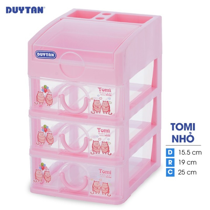 TỦ TOMI-S 3,4,5 NGĂN NHỰA DUY TÂN