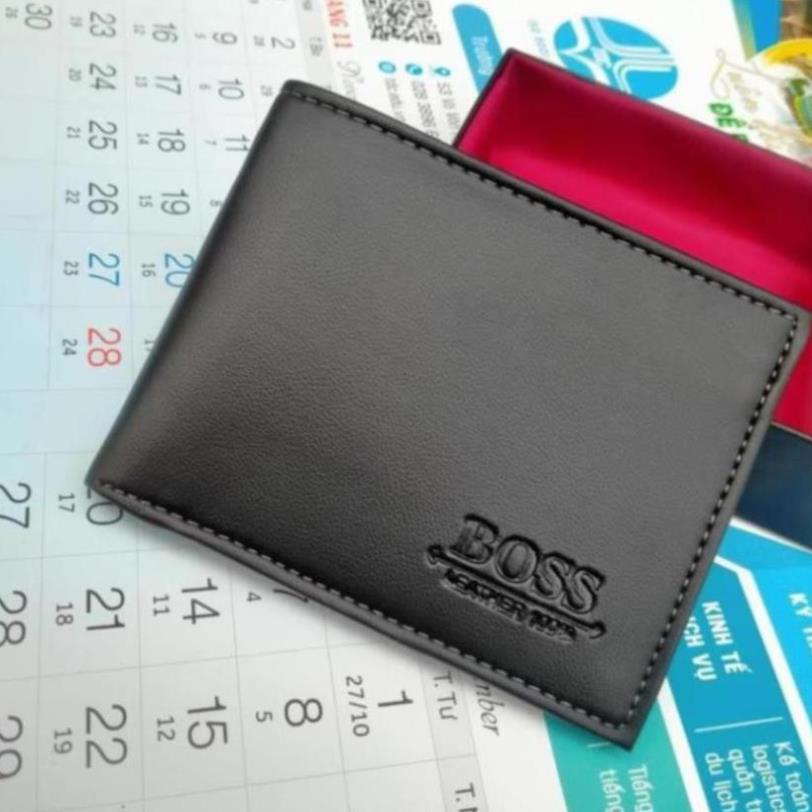 VÍ NGANG NAM BÓP NAM BỎ VỪA CÁC LOẠI GIẤY TỜ,CÓ KHÓA KÉO, 3 NGĂN LỚN 7 NGĂN NHỎ